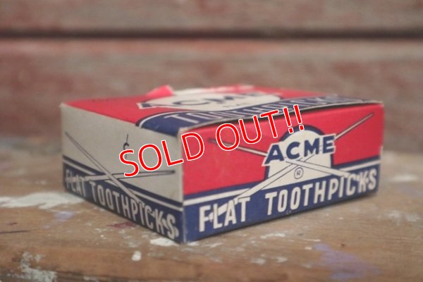 画像3: dp-190201-72 ACME / Vintage Flat Toothpicks