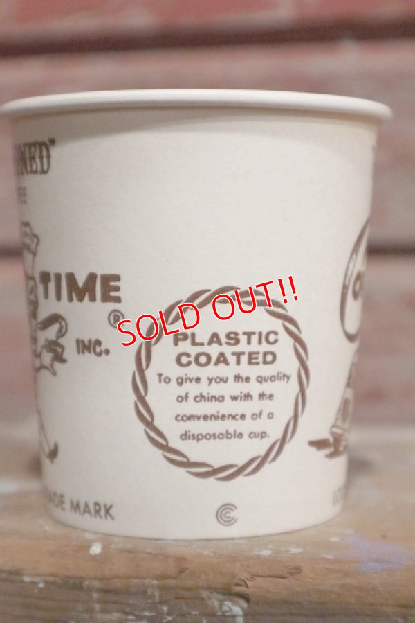 画像3: dp-190201-96 COFFEE TIME / Vintage "OLD FASHIONED" Paper Cup