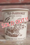 dp-190201-96 COFFEE TIME / Vintage "OLD FASHIONED" Paper Cup