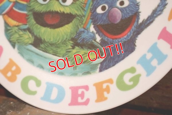 画像3: ct-1902021-111 Sesame Street / 1970's Plastic Plate