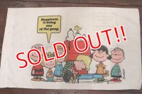 ct-150115-08 PEANUTS / 1970's Pillow Case