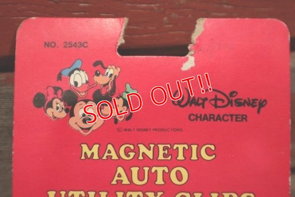 画像5: ct-150115-08 Mickey Mouse / 1970's Magnetic Auto Utility Clips