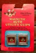 画像1: ct-150115-08 Mickey Mouse / 1970's Magnetic Auto Utility Clips (1)