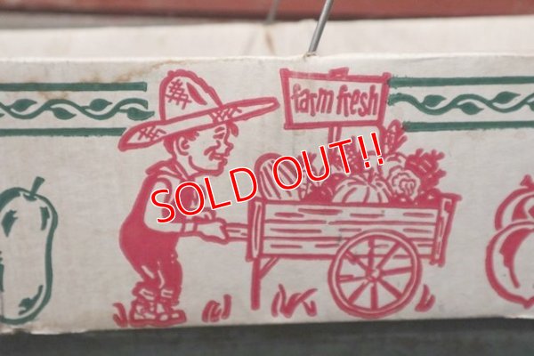 画像2: dp-190201-76 FARM FRESH / Vintage Cardboard Box