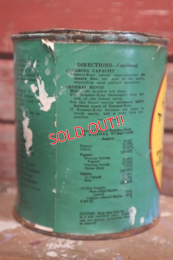 画像5: dp-150115-08 ACME QUALITY / Vintage Enamel-Kote Can