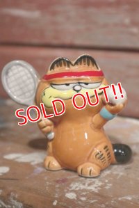 ct-1902021-114 Garfield / 1980' Ceramic Objet "Tennis"