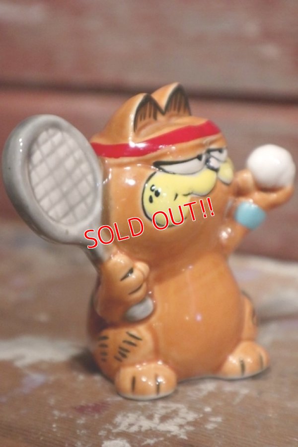 画像2: ct-1902021-114 Garfield / 1980' Ceramic Objet "Tennis"