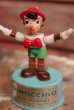 画像2: ct-160901-151 Pinocchio / Kohner Bros 1970's Mini Push Puppet (2)