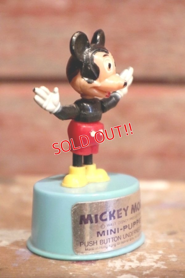 画像3: ct-160901-151 Mickey Mouse / Kohner Bros 1970's Mini Push Puppet