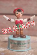 ct-160901-151 Pinocchio / Kohner Bros 1970's Mini Push Puppet