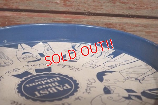 画像8: dp-150115-08 Pabst Blue Ribbon Beer / 1970's Serving Tray