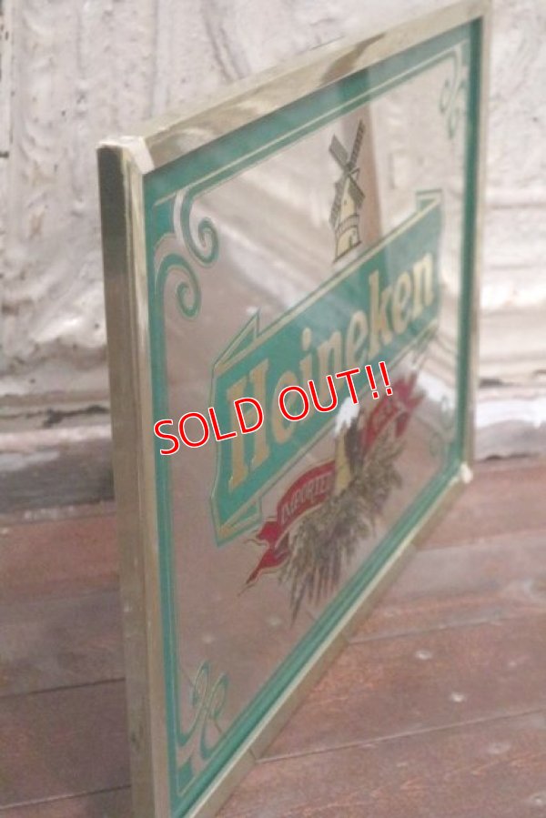 画像4: dp-190201-79 Heineken / 1970's Pub Mirror