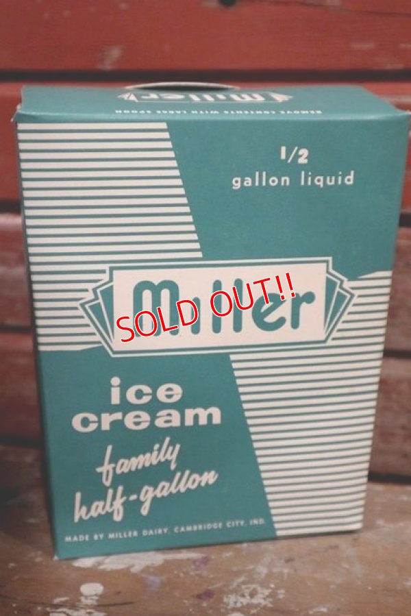 画像1: dp-190201-94 Miller / Vintage Ice Cream Box