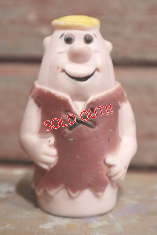 画像1: ct-160901-151 Barney Rubble / Knickerbocker 1972 Finger Puppet