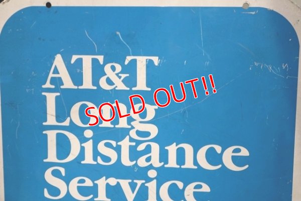 画像8: dp-190301-06 AT&T / 1990's Long Distance Service Sign