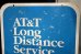画像2: dp-190301-06 AT&T / 1990's Long Distance Service Sign (2)