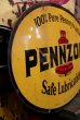 画像5: dp-190301-14 PENNZOIL / 1950's-1960's W-side Metal Sign