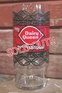 dp-190301-03 Dairy Queen × Coca Cola / 1980's Advertising Glass
