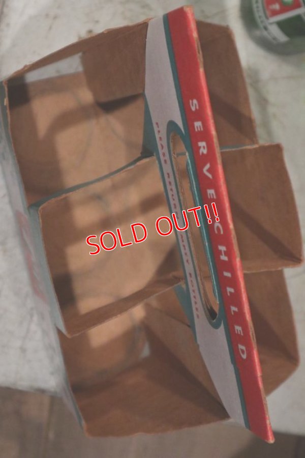 画像11: dp-190301-15 7up / 1950's Bottle & Paper Holder Set