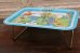 画像2: ct-190301-35 Smurf / 1980's Kid's Tin Table (2)