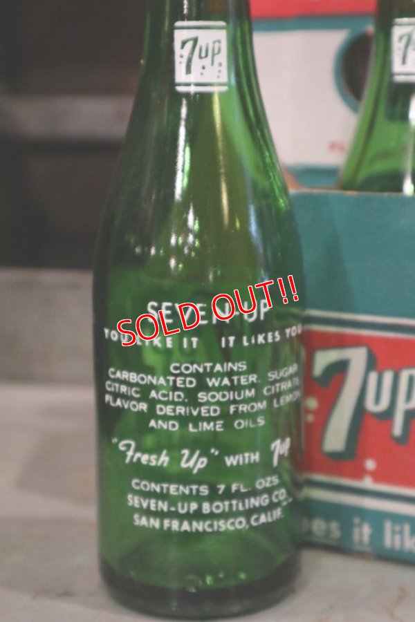 画像4: dp-190301-15 7up / 1950's Bottle & Paper Holder Set