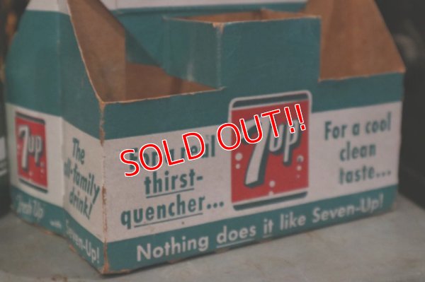 画像8: dp-190301-15 7up / 1950's Bottle & Paper Holder Set