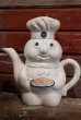 画像1: ct-190301-07 Pillsbury / Poppin' Fresh(Doughboy)1990's Tea Pot (1)