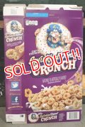 ct-190301-06 Quaker Oats / Cap'n Crunch 2016 Cereal Box