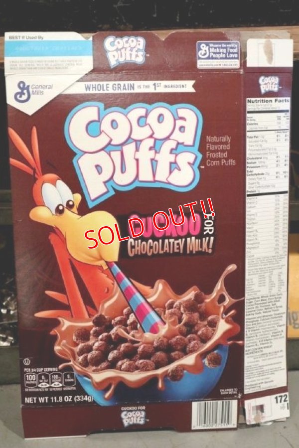 画像1: ct-190301-06 General Mills / 2000's Cocoa Puffs Cereal Box