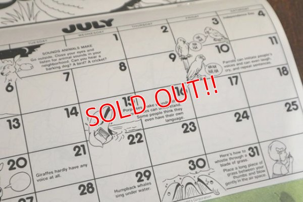 画像7: ct-190301-09 McDonald's / 1981 Coloring Calendar