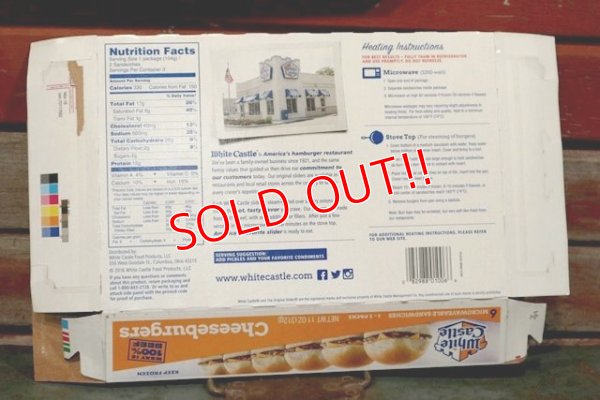 画像6: dp-190301-06 White Castle / Cheeseburgers Box