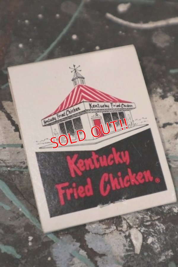 画像2: nt-190315-01 Kentucky Fried Chicken / Vintage Match Book