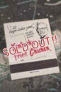 nt-190315-01 Kentucky Fried Chicken / Vintage Match Book
