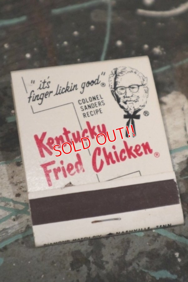 画像1: nt-190315-01 Kentucky Fried Chicken / Vintage Match Book