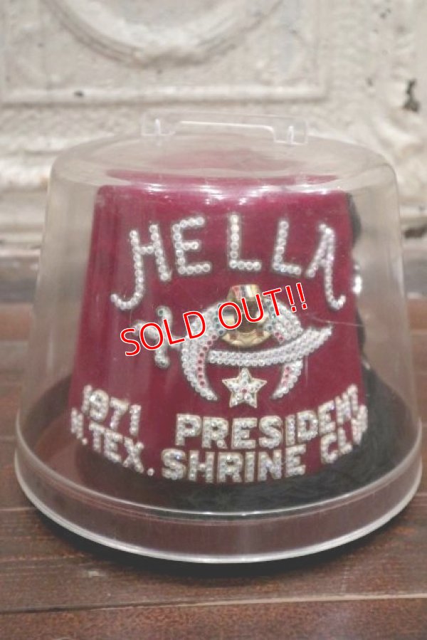 画像8: dp-190301-19 Freemasonry / 1971 Shrine Hat