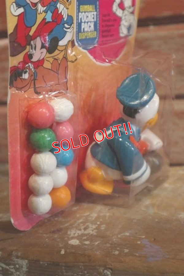 画像5: ct-190301-26 Donald Duck / Superior 1980's Gum Ball Pocket Pack Dispenser