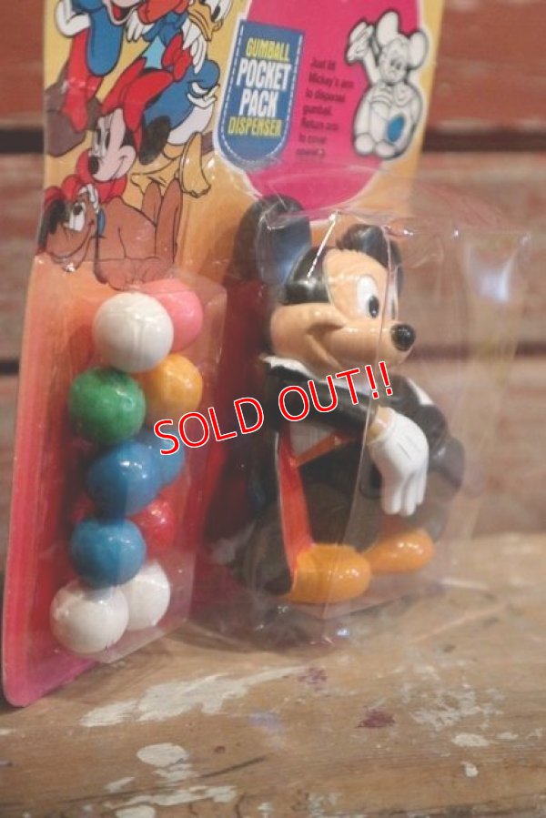 画像5: ct-190301-25 Mickey Mouse / Superior 1980's Gum Ball Pocket Pack Dispenser