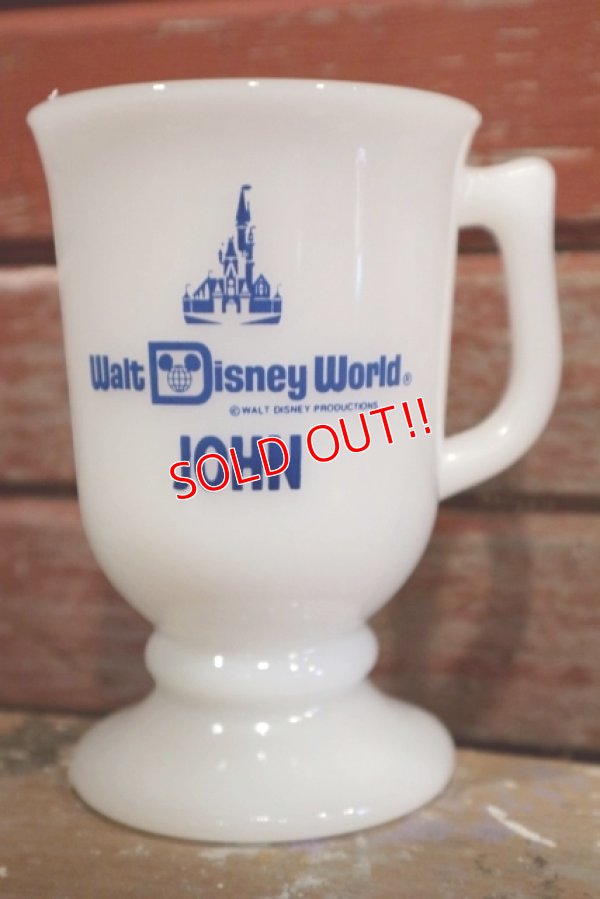 画像1: ct-190301-23 Walt Disney World / 1980's Mug "JOHN"
