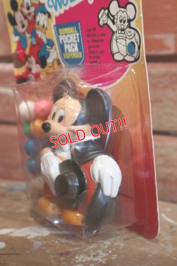 画像4: ct-190301-25 Mickey Mouse / Superior 1980's Gum Ball Pocket Pack Dispenser
