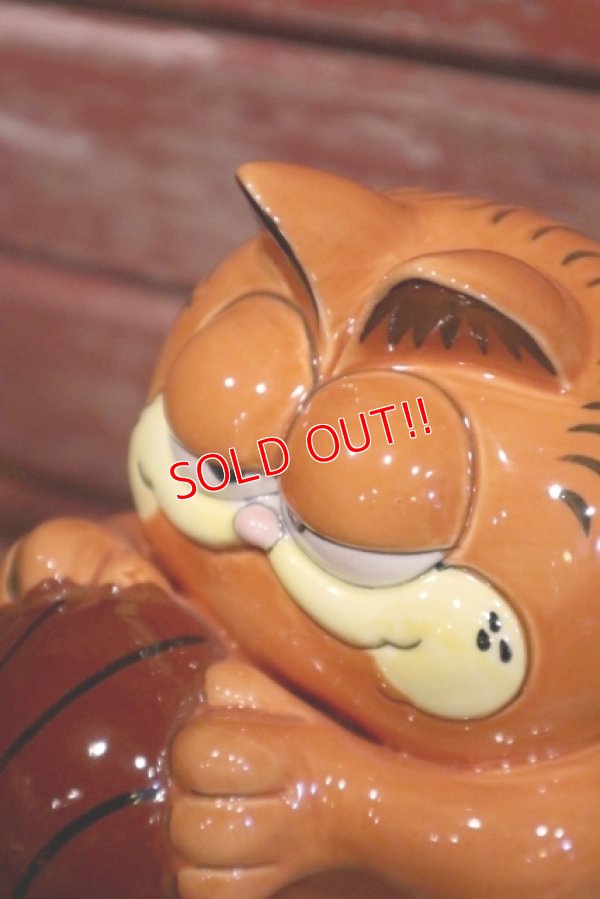 画像5: ct-190301-15 Garfield / 1980's Ceramic Coin Bank "Basketball"