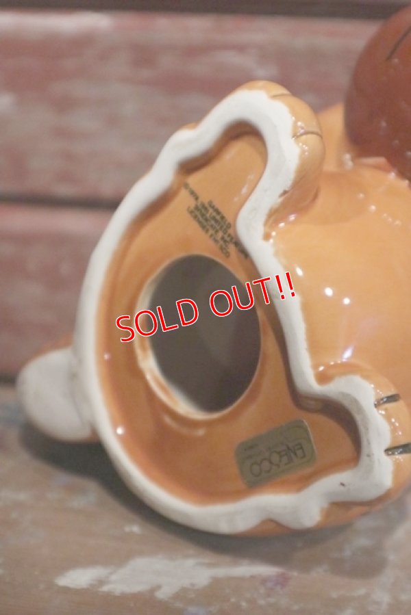 画像6: ct-190301-15 Garfield / 1980's Ceramic Coin Bank "Basketball"