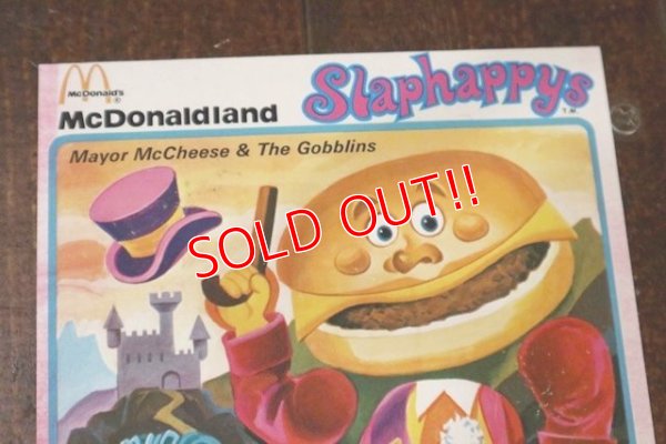 画像2: ct-190301-50 McDonaldland / 1970's Slaphappys Sticker "Mayor Mccheese & The Gobblins"
