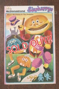 ct-190301-50 McDonaldland / 1970's Slaphappys Sticker "Mayor Mccheese & The Gobblins"