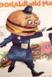 画像2: ct-190301-45 McDonald's / 1970's Place Mat "Big Mac Police & Hamburglar" (2)