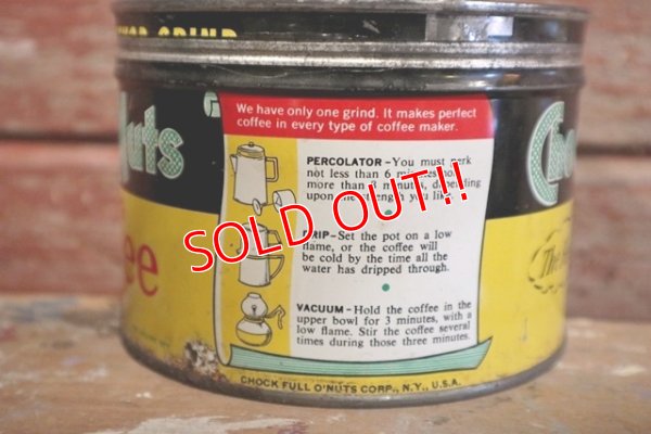 画像3: dp-190301-49 Chock full o' Nuts Coffee / Vintage Can