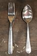 画像2: dp-190301-47 U.S.NAVY / Vintage Fork & Knife Set (2)