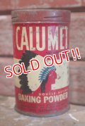 dp-190301-43 CALUMET / Vintage Baking Powder Can