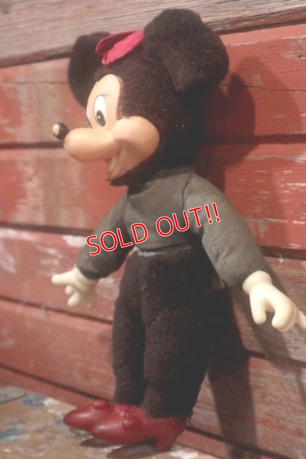 画像3: ct-190301-56 Minnie Mouse / Applause 1980's Rubber Face Doll