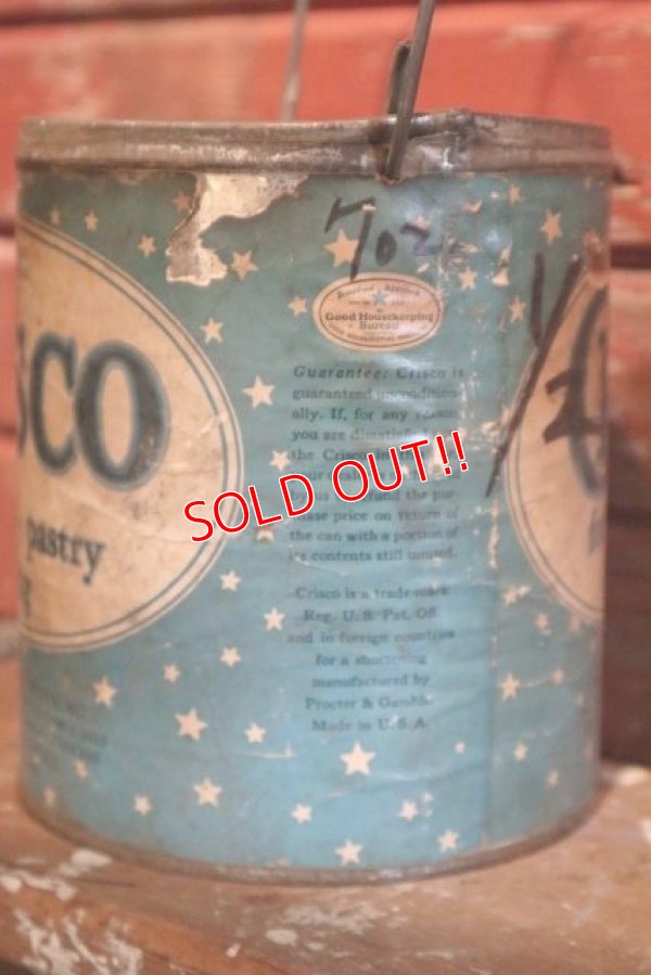 画像5: dp-190301-44 CRISCO / Vintage Shortening Can
