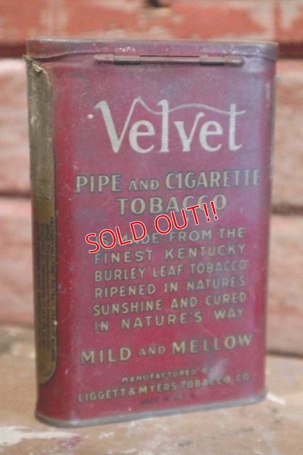 画像2: dp-190301-42 Velvet / Pipe and Cigarette 1940's Can